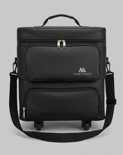 Marianna Professional Cosmetology Travel Bag - Rolling Makeup / Hair Stylist Case