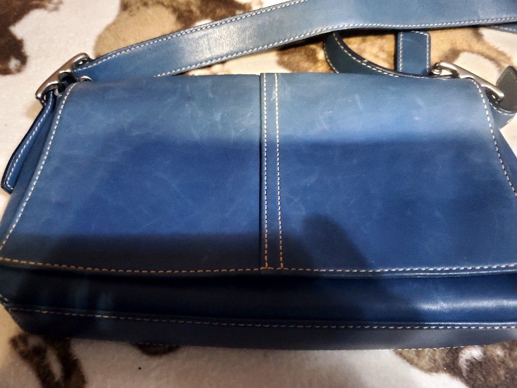 Coach Safino Leather Handbag Smallcute