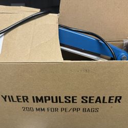  Impulse Sealer Machine- Plastic Bags Included 