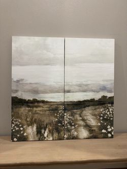 2 Piece Landscaping Canvas Art