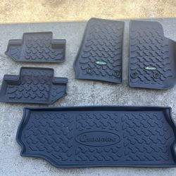 Jeep Wrangler  Floor Mat Kit