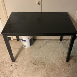 Black desk or table