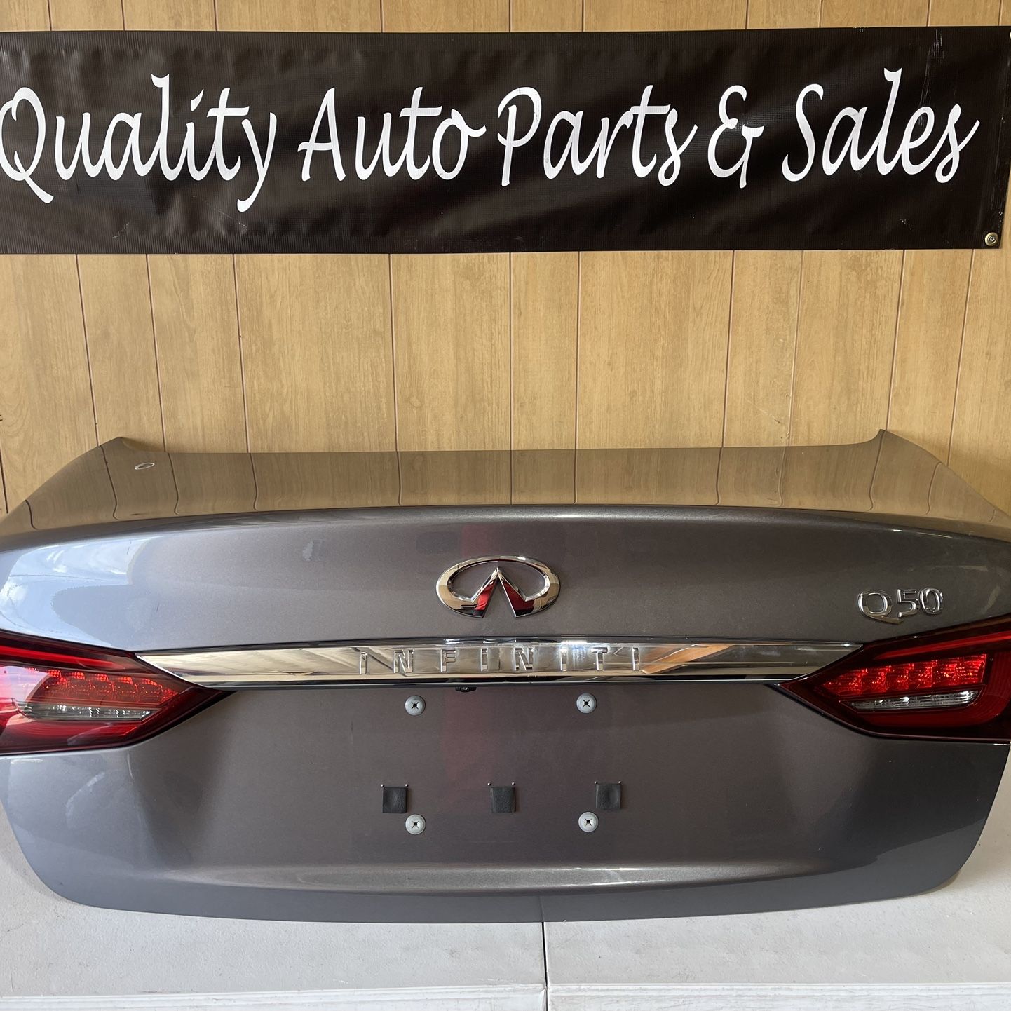 2018 2019 2020 2021 Infiniti Q50 Trunk Lid