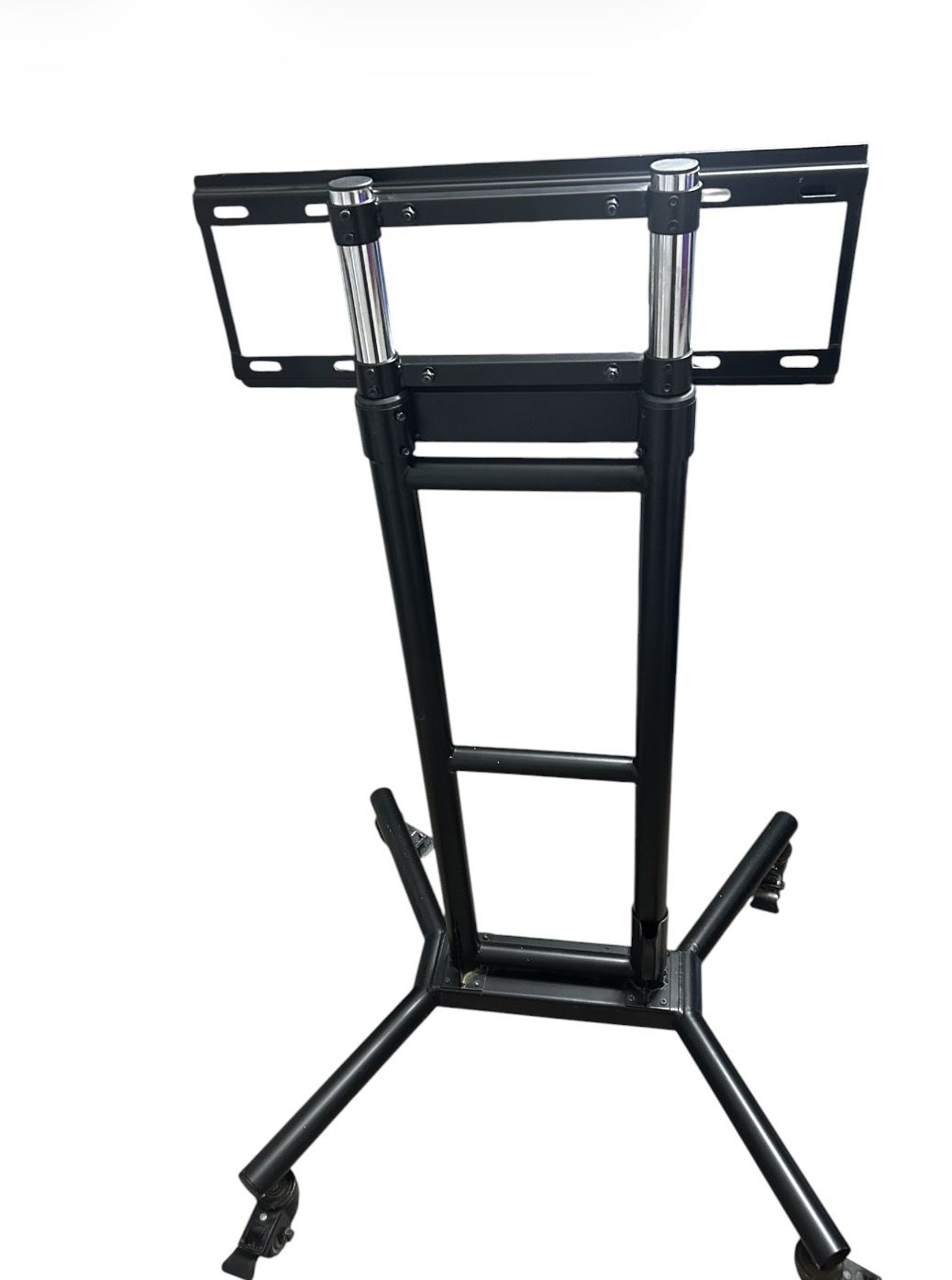 Large heavy study audio mobile tv on wheel cart/stand