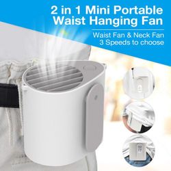 2 In 1 Waist Hanging Fan