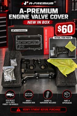 A-Premium Engine Valve Cover Ford F-150/ F250