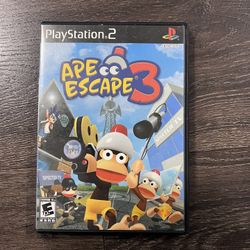 Ape Escape 3 PS2 PlayStation 2 + Reg Card - Complete CIB
