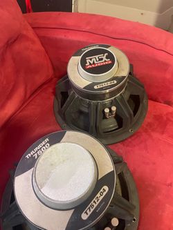 2 12 inches MTX audio