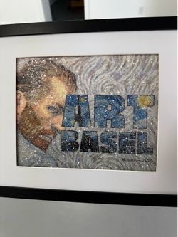 Van Gogh -Art Basel . Hand-Embellished Fine Art Prints– One of a Kind