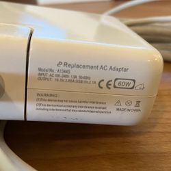 MacBook Pro AC adapter (A1344S)