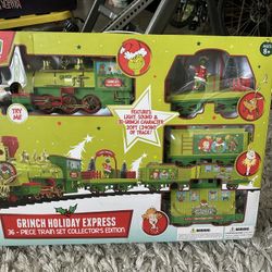 Grinch Holiday Express Train Set $40.00