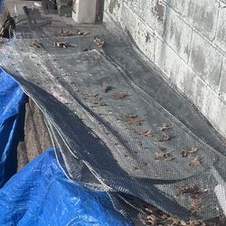 Galvanized steel stucco netting