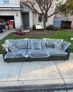 Green furniture green deep seating sofa green couch 🆕