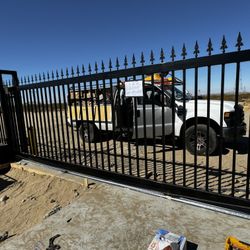 Metal Fence Gate