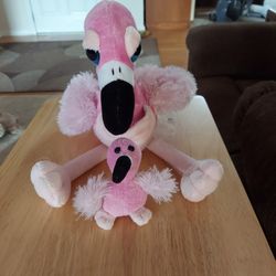 Flamingo And Baby 
