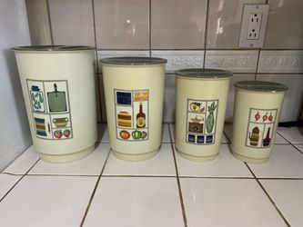 Vintage canister set