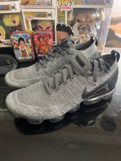 Nike Air VaporMax Flyknit 2 Mens 12.5 Black/Gray Running Shoes 942842-002