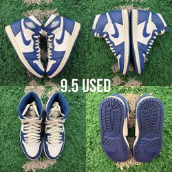 Air Jordan 1 Retro High 2016 Storm Blue Size: 9.5