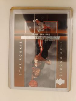 Dwyane Wade Upper Deck Rookie Exclusive Star Rookie Card