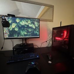 Full High-End Gaming Setup – RTX 3080 / Ryzen 7 / 32GB / 2TB SSD / 27” QHD Monitor + Brio + Astro A40 