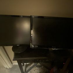 2 HD Computer Monitors 