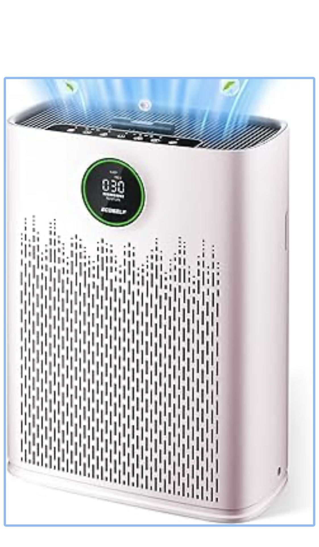 Air Purifiers for Home Large Room, with Smart Mode, PM2.5 Air Quality Display, 22dB Sleep Mode, Aromatherapy, Cover Up to 2200 Ft² with 2X-Purificatio