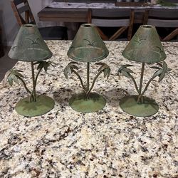 Rustic Beachy Candle Holders