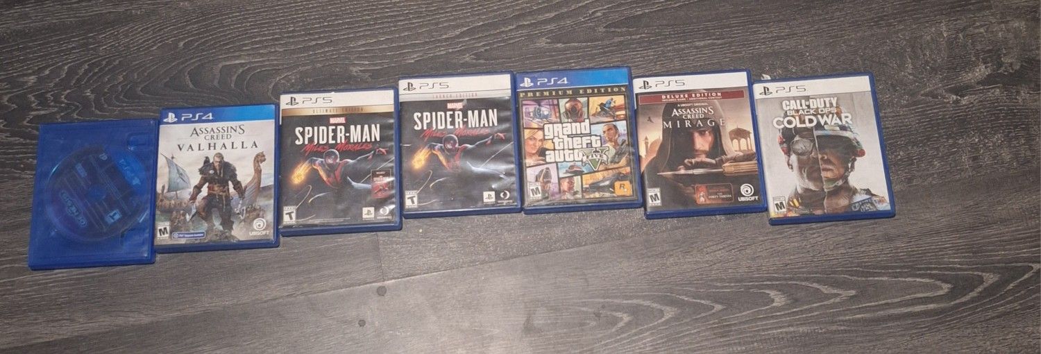 Ps4/ps5 Games 50$ Per Game All Played