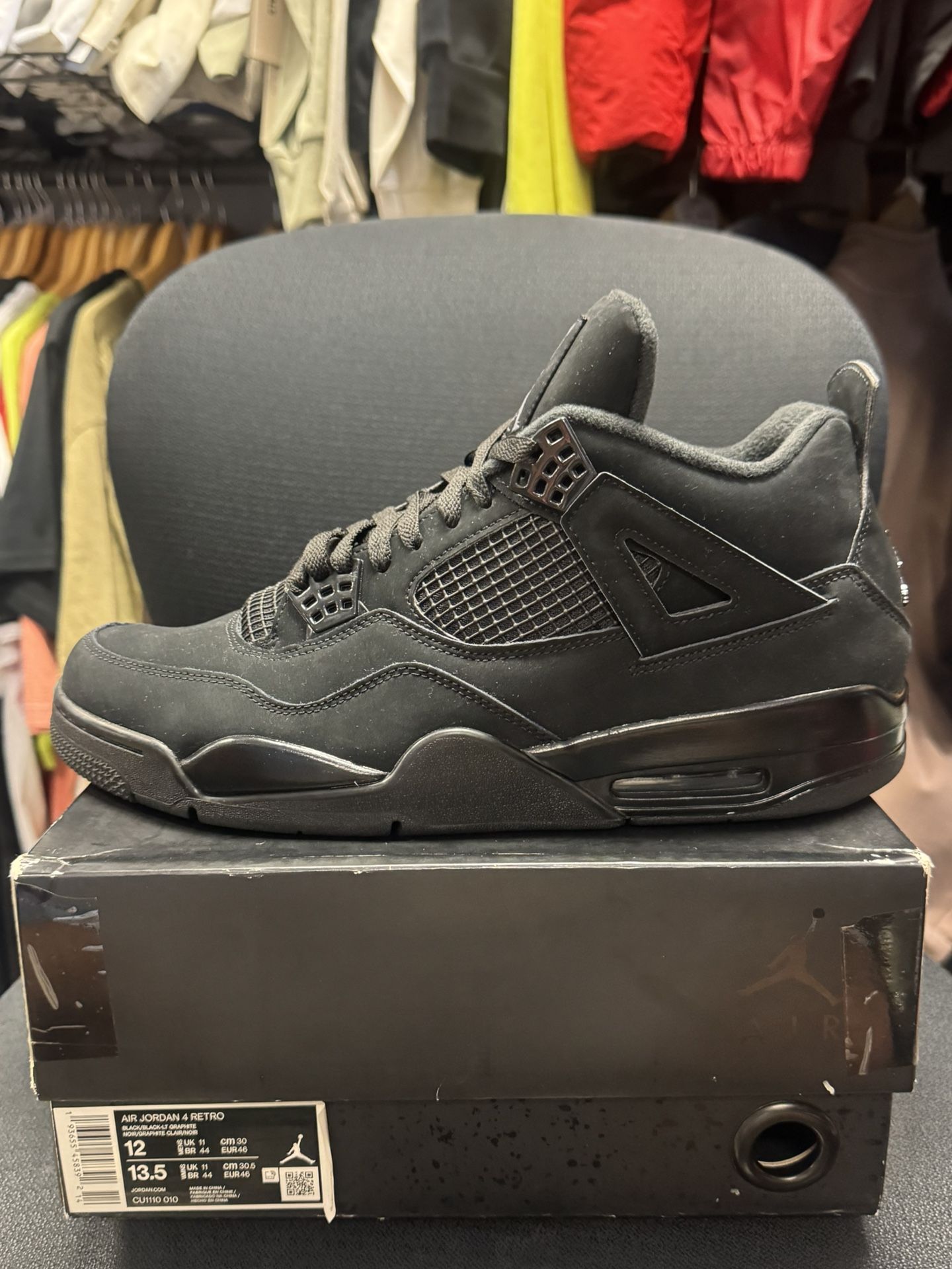 Jordan 4 Retro Black Cat