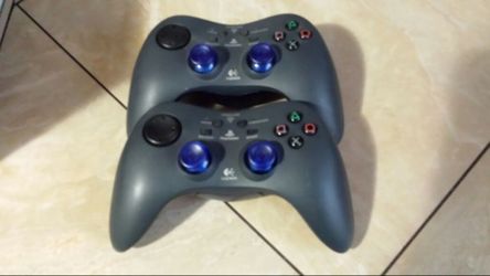 2 Logitech Wireless Controllers for PS2