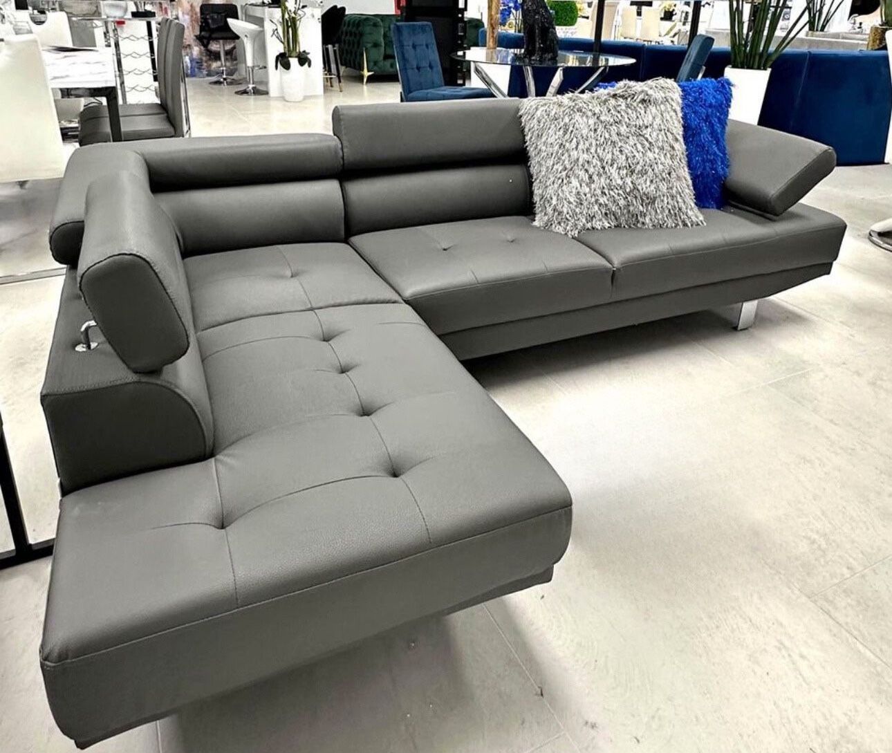 Brand new sectional sofas- 0 interest Finance available- shop now pay later- NO CREDIT NEEDED.