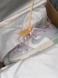 Off white dunk lot 9 size 8