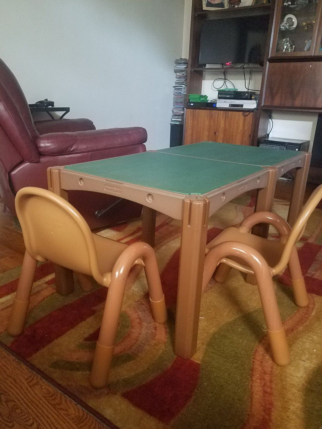 Children's activity table and chairs