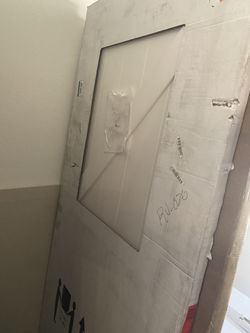 New Truporte 36” White Barn Door