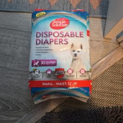 Dog Diapers Size Small