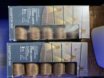 Battery Operated LED Wicker String Lights 