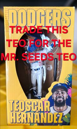 TRADE THIS TEO BOBBLEHEAD FOR THE MR. SEEDS BOBBLEHEAD