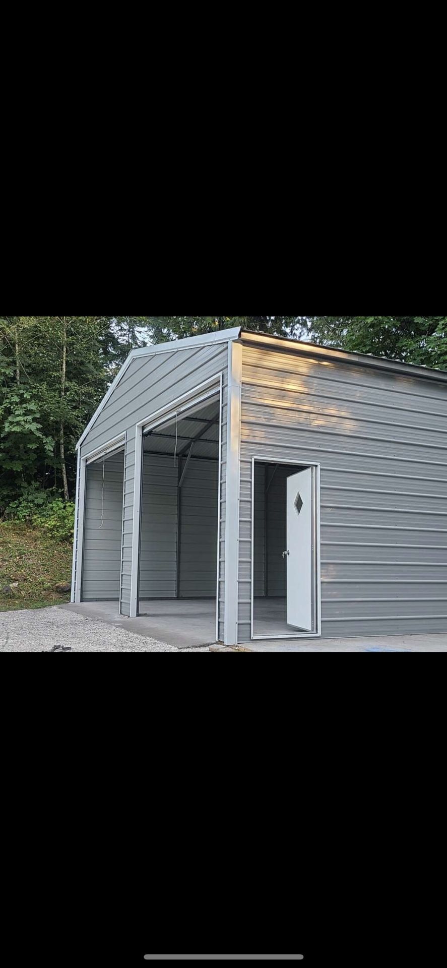 Metal Building Garage