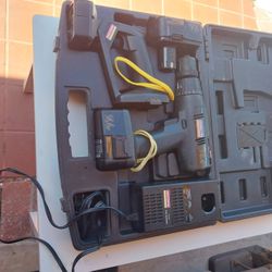 Craftsman Drill with 2 battery and charger.  And Light