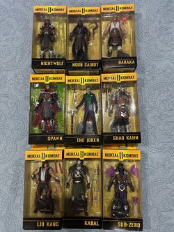 Mortal Kombat 11 Action Figure Collection Set of 9
