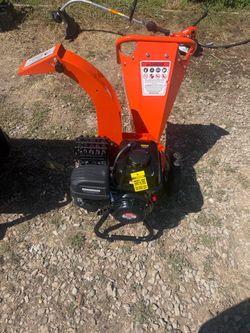 SuperHandy Mini Wood Chipper Shredder Mulcher – 3 in. Max Capacity, 7 HP Engine, Compact Design for Small Branches & Debris