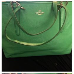 Coach Pebble Tote