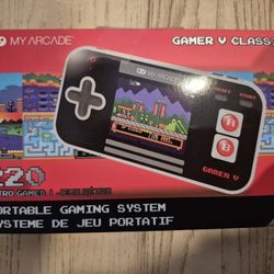 My Arcade Gamer V Classic-Blue: Portable Gaming Console with 220 Games