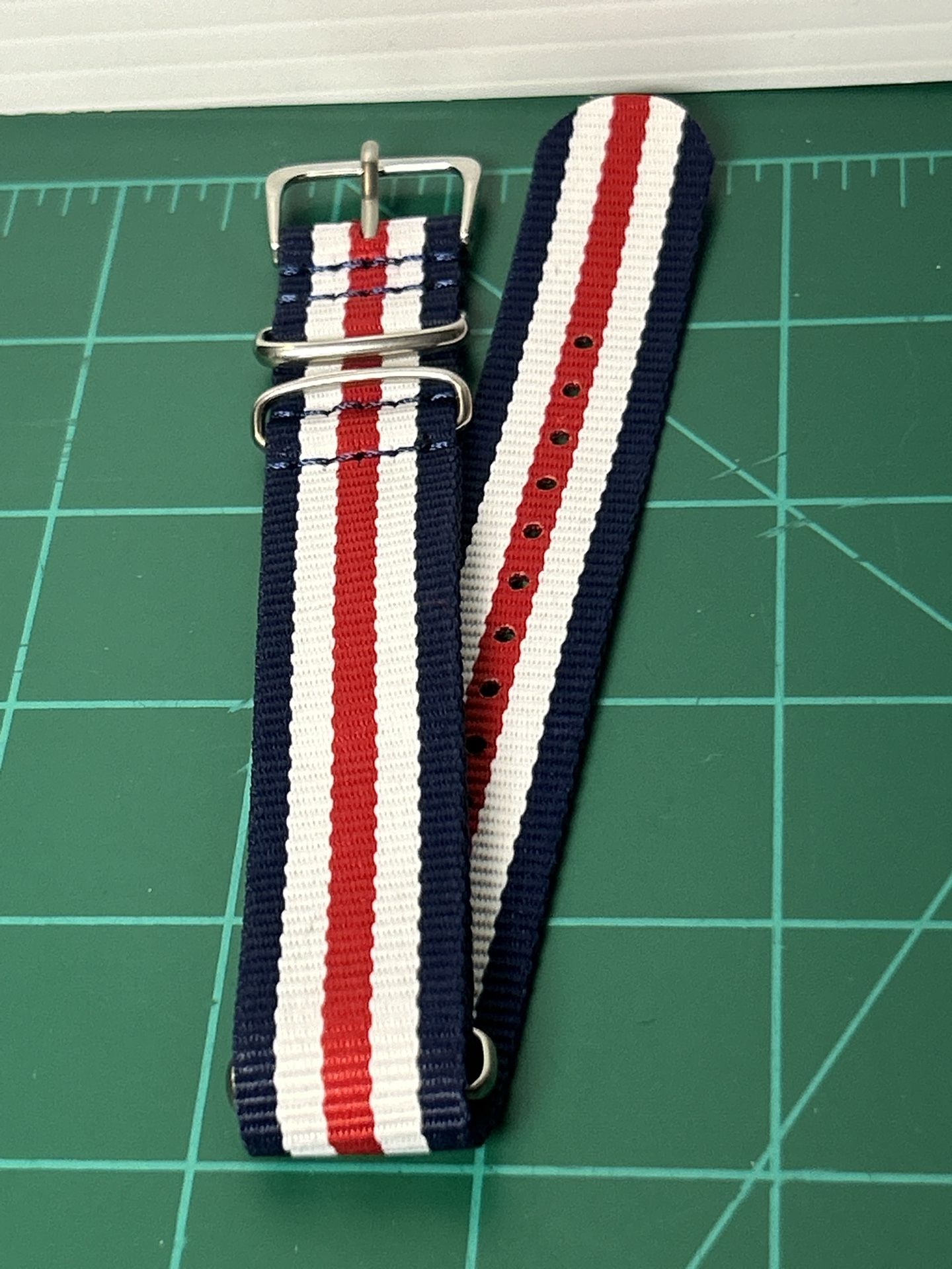 Red White & Blue Watchband - Brand New Unused 
