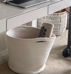 Coiled Rope Basket — Brightroom, No Defects