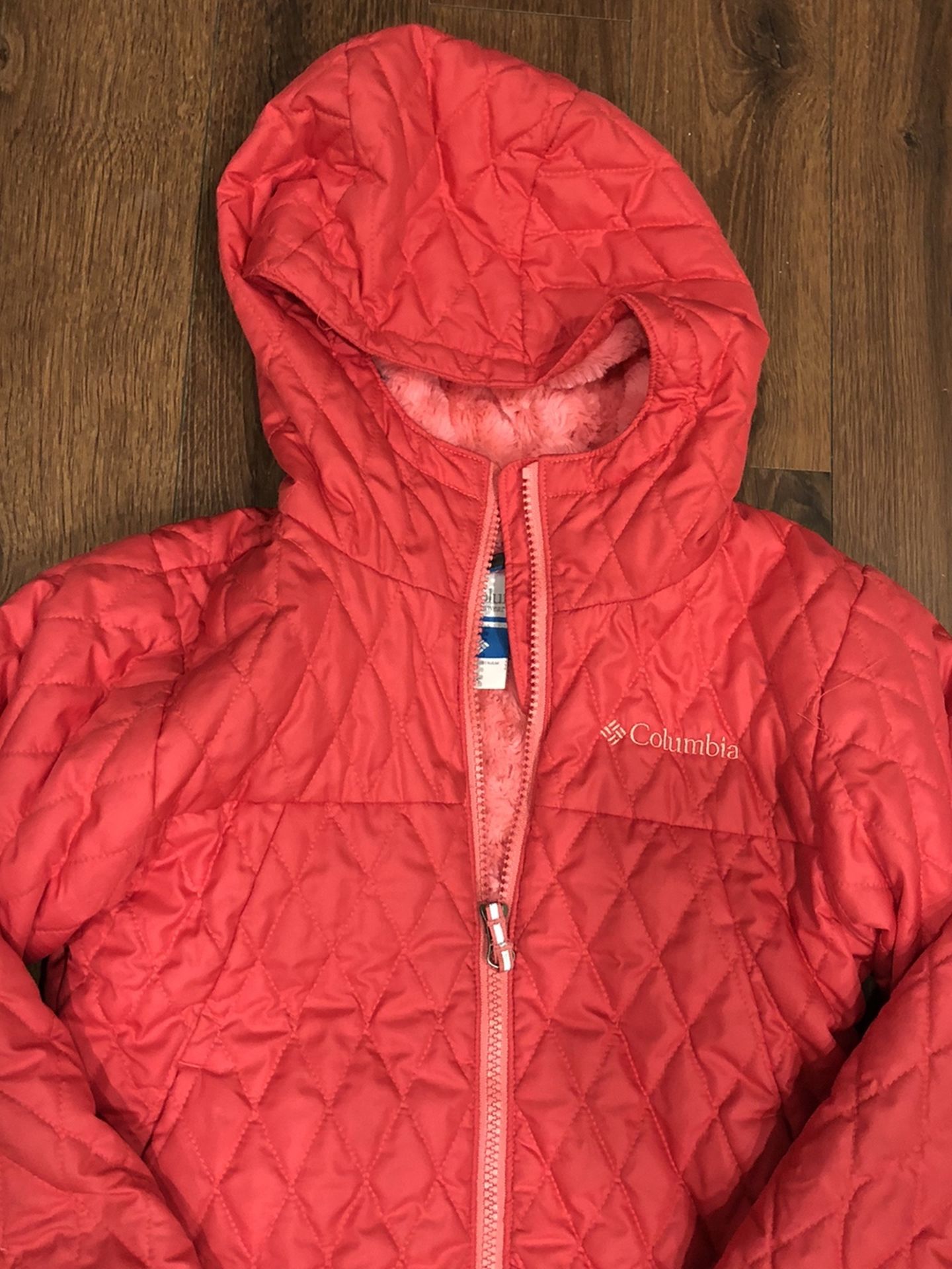 Girls Columbia Coat - Size Extra Small Or 4:5