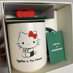 Hello Kitty Starbucks Ceramic Mug