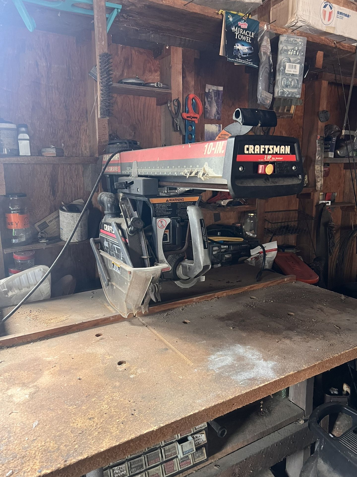 Craftsman 10-in Radial Arm Saw
