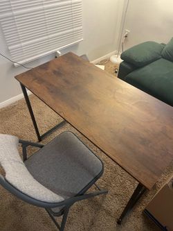 Table and chair
