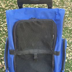 Pet carrier, Rolling Or Use As Backpack